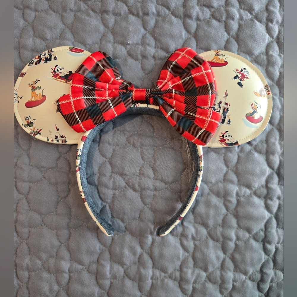 Christmas Disney Park Official Minnie Mouse Ears
